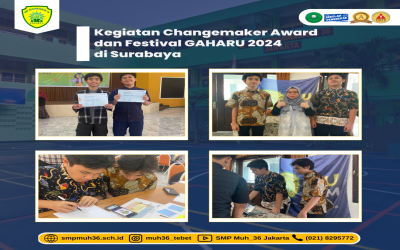 SMP Muhammadiyah 36 Jakarta mengikuti seleksi Muhammadiyah Changemaker Award